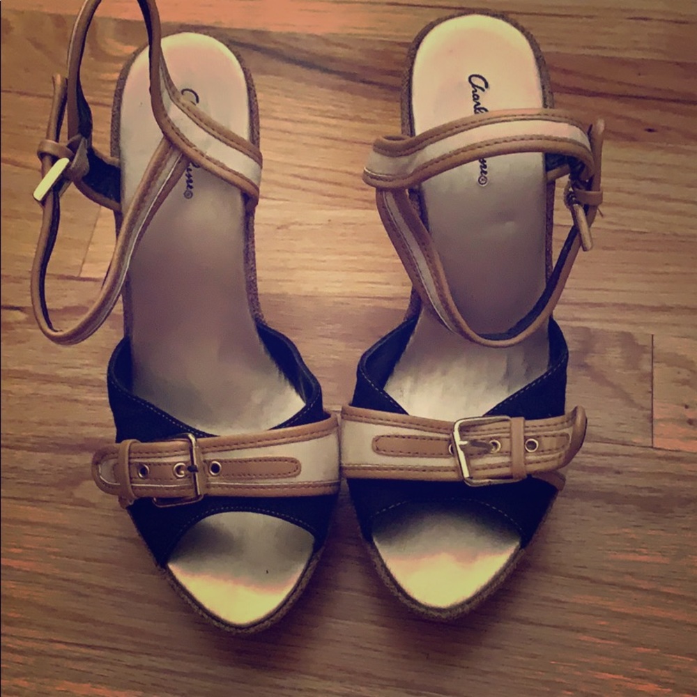 Charlotte Russe platform sandals